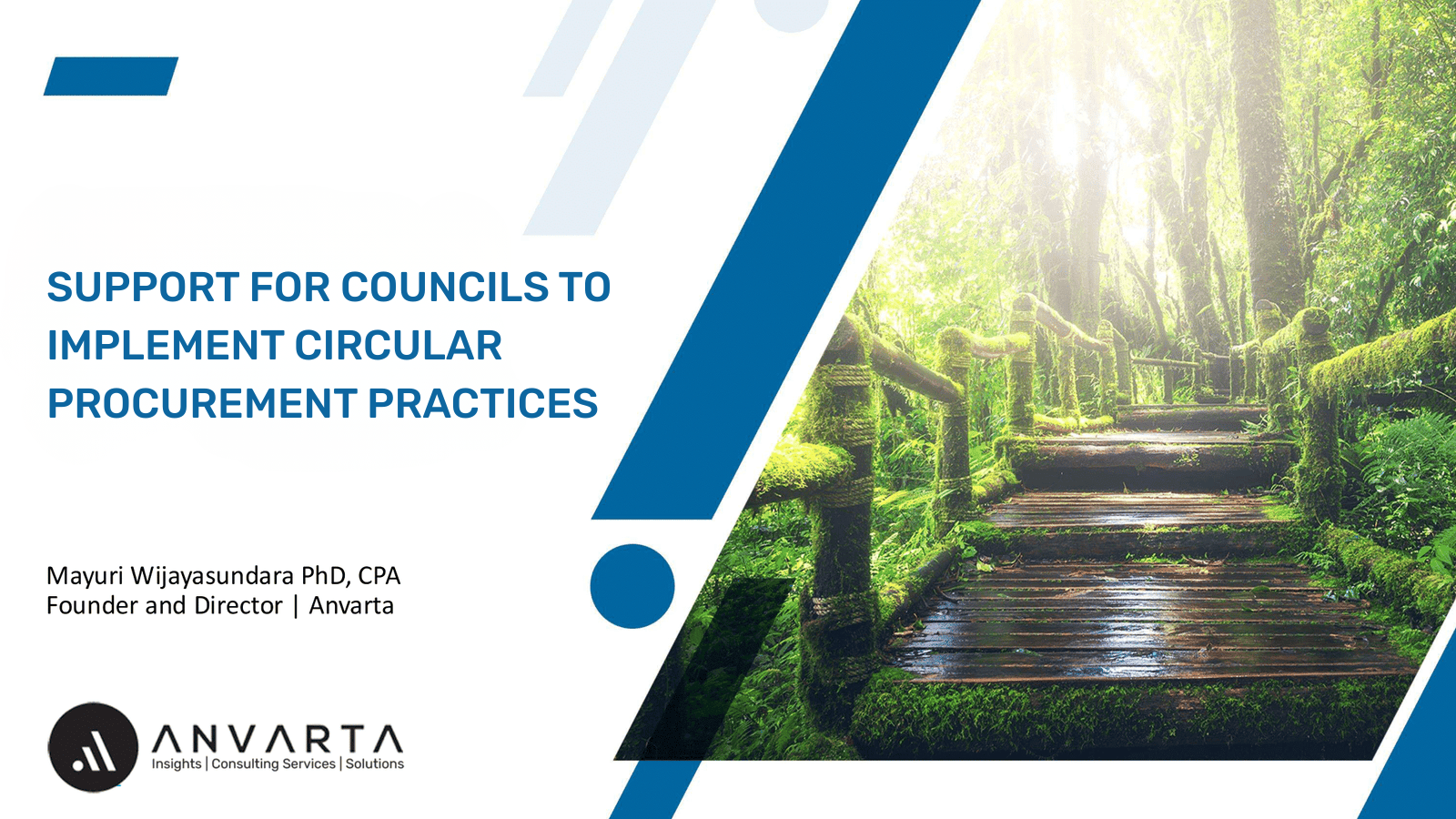 SUPPORT FOR COUNCILS TO IMPLEMENT CIRCULAR PROCUREMENT PRACTICES